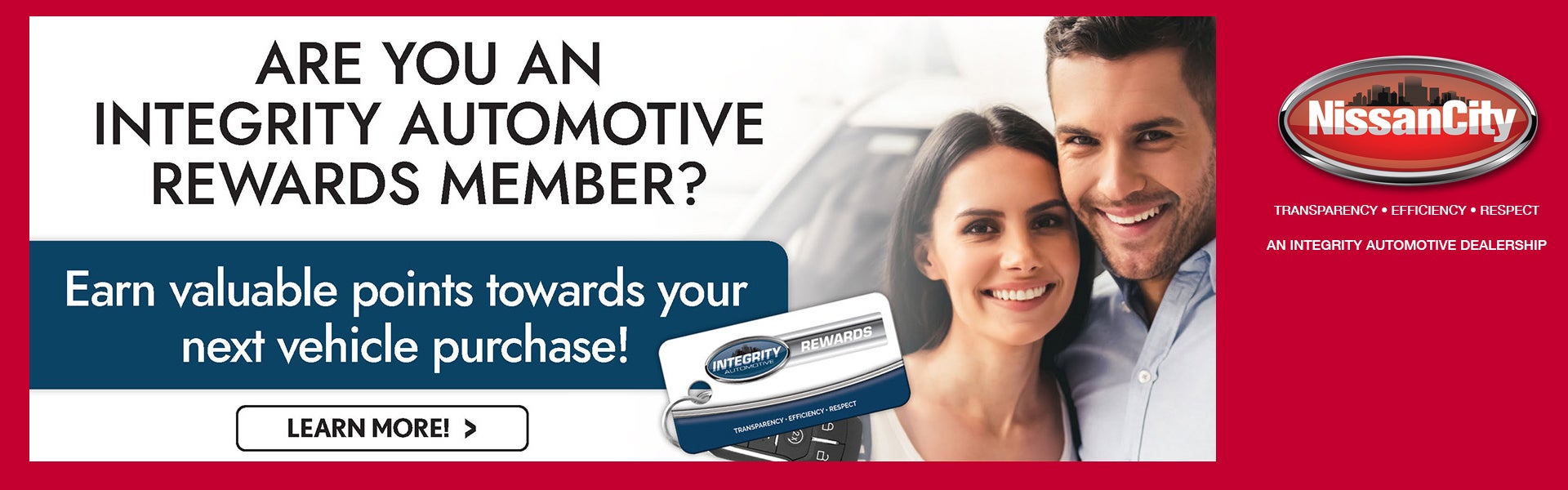 Are you an intergrity automotive rewards memeber? Click here to learn more