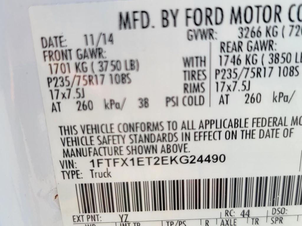 2014 Ford F-150 XL