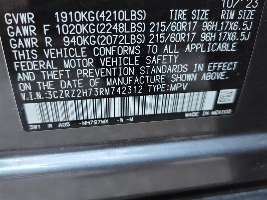 2024 Honda HR-V EX-L