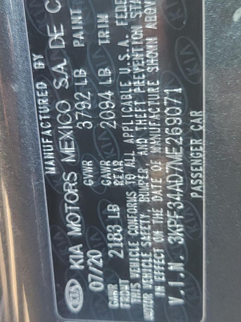 2021 Kia Forte GT-Line