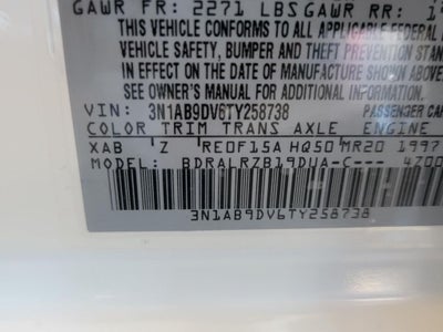 2026 Nissan Sentra SR