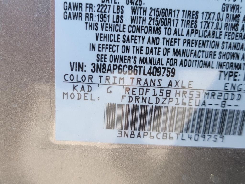 2026 Nissan Kicks SV