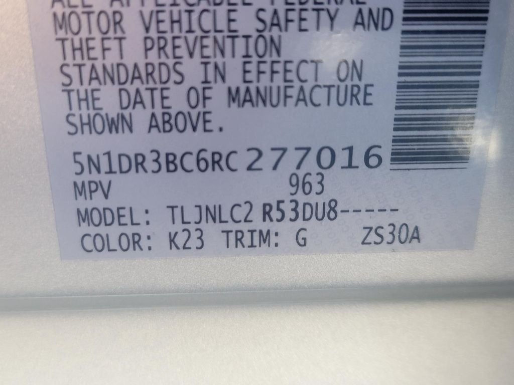 2024 Nissan Pathfinder SV