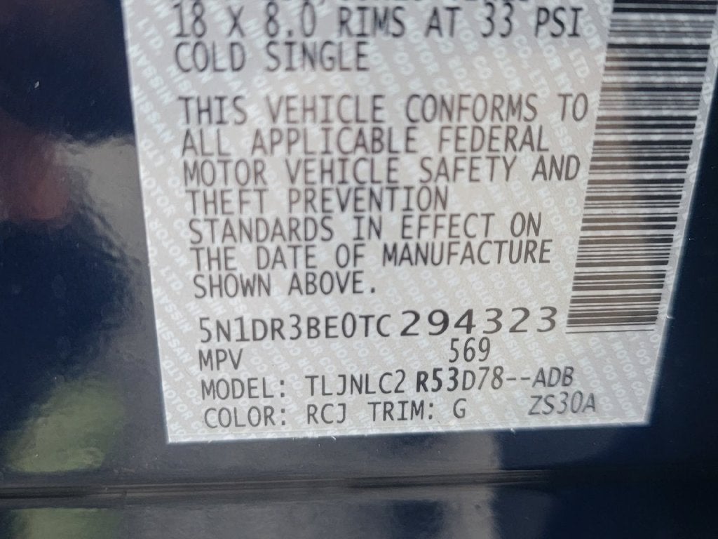 2026 Nissan Pathfinder SV