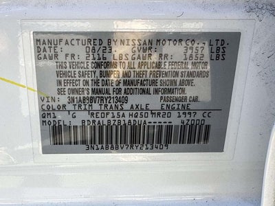 2024 Nissan Sentra S