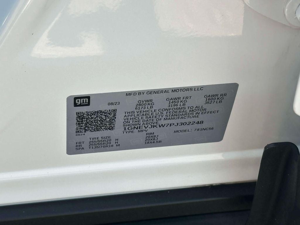 2023 Chevrolet Traverse RS