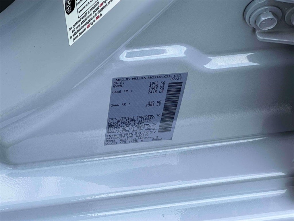 2024 Nissan Altima SR