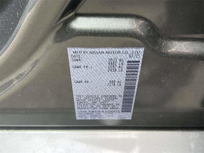 2025 Nissan Altima SV Special Edition