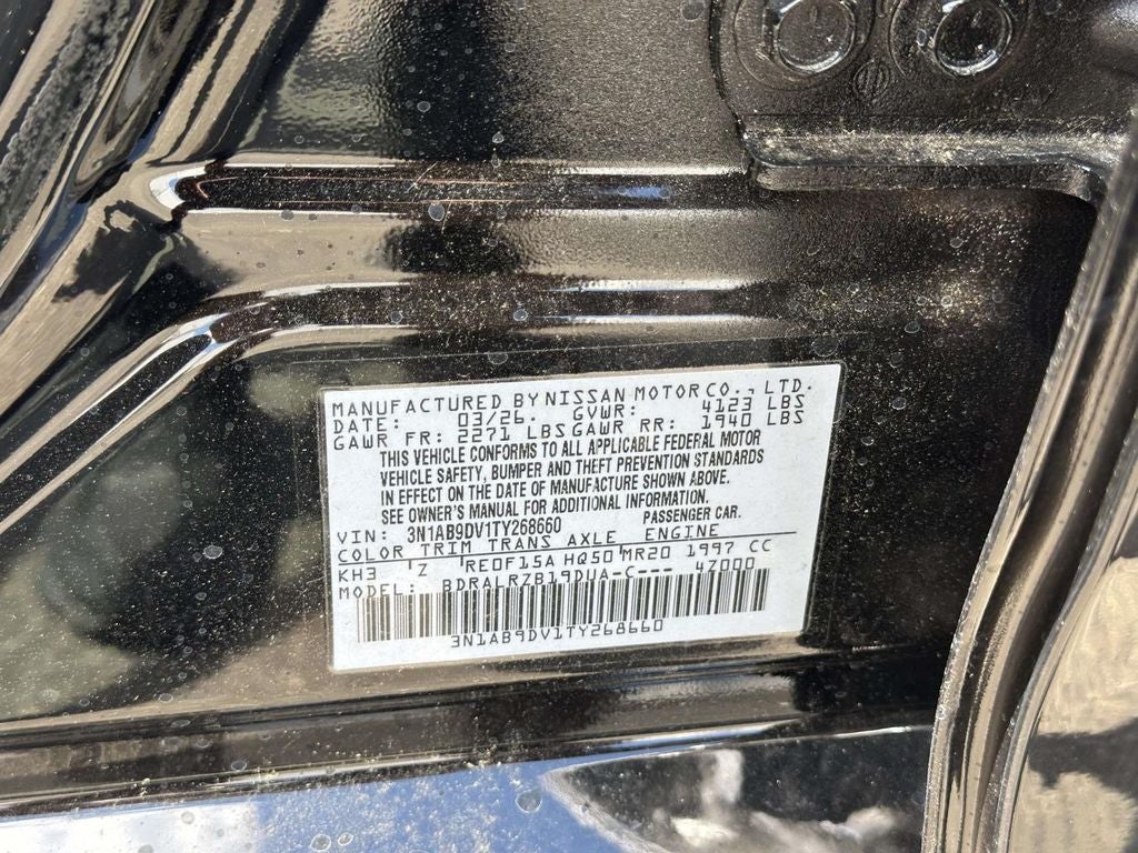 2026 Nissan Sentra SR