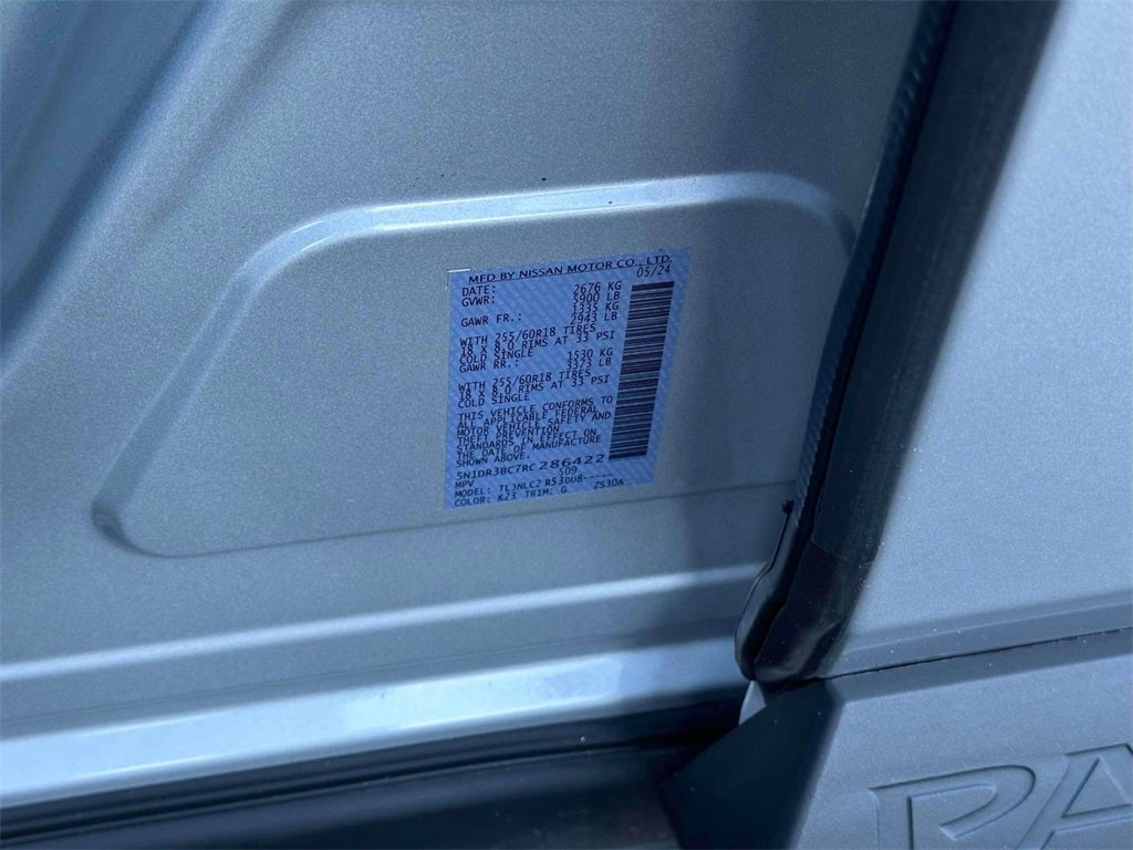 2024 Nissan Pathfinder SV