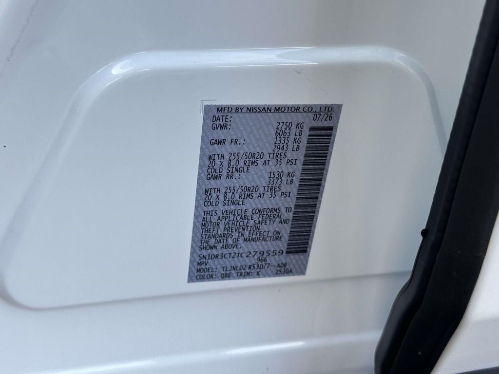2026 Nissan Pathfinder SL