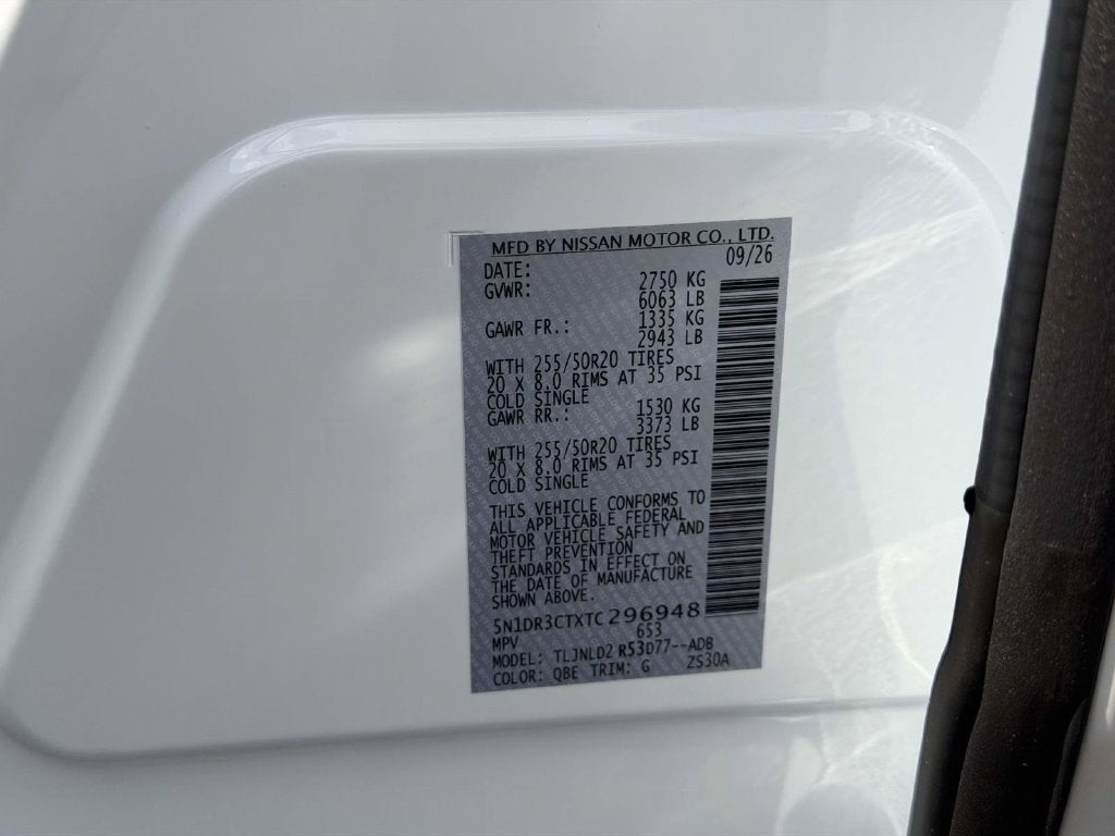 2026 Nissan Pathfinder SL