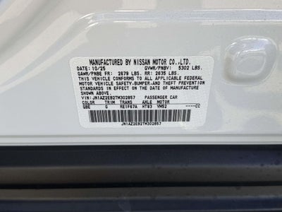 2026 Nissan LEAF Platinum+