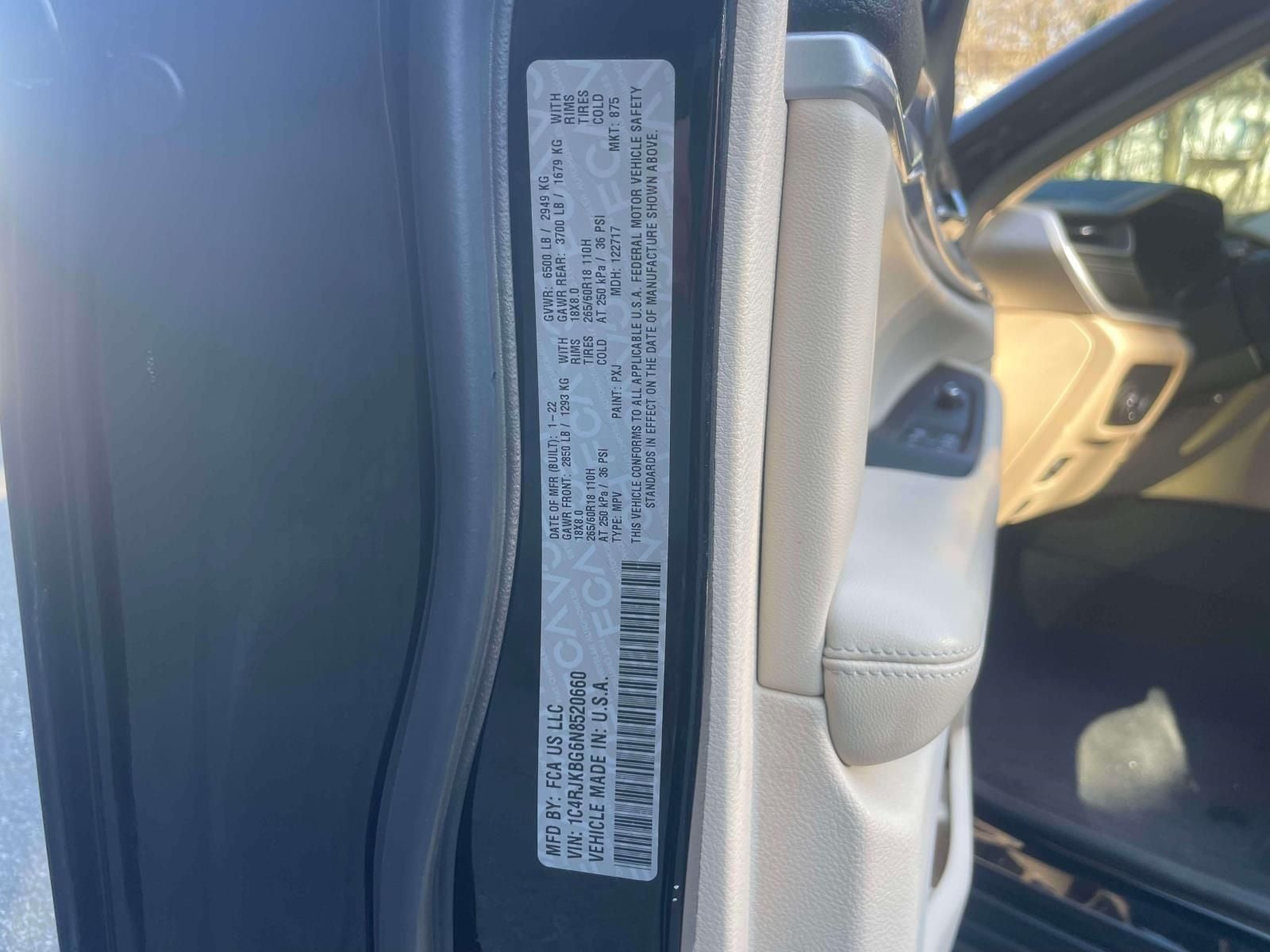 2022 Jeep Grand Cherokee L Limited 4x4