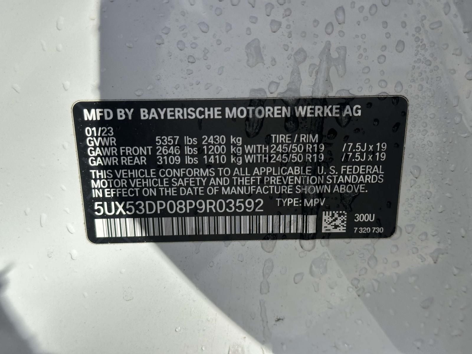 2023 BMW X3 xDrive30i