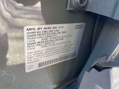 2025 Audi Q3 Premium 45 TFSI S line quattro Tiptronic