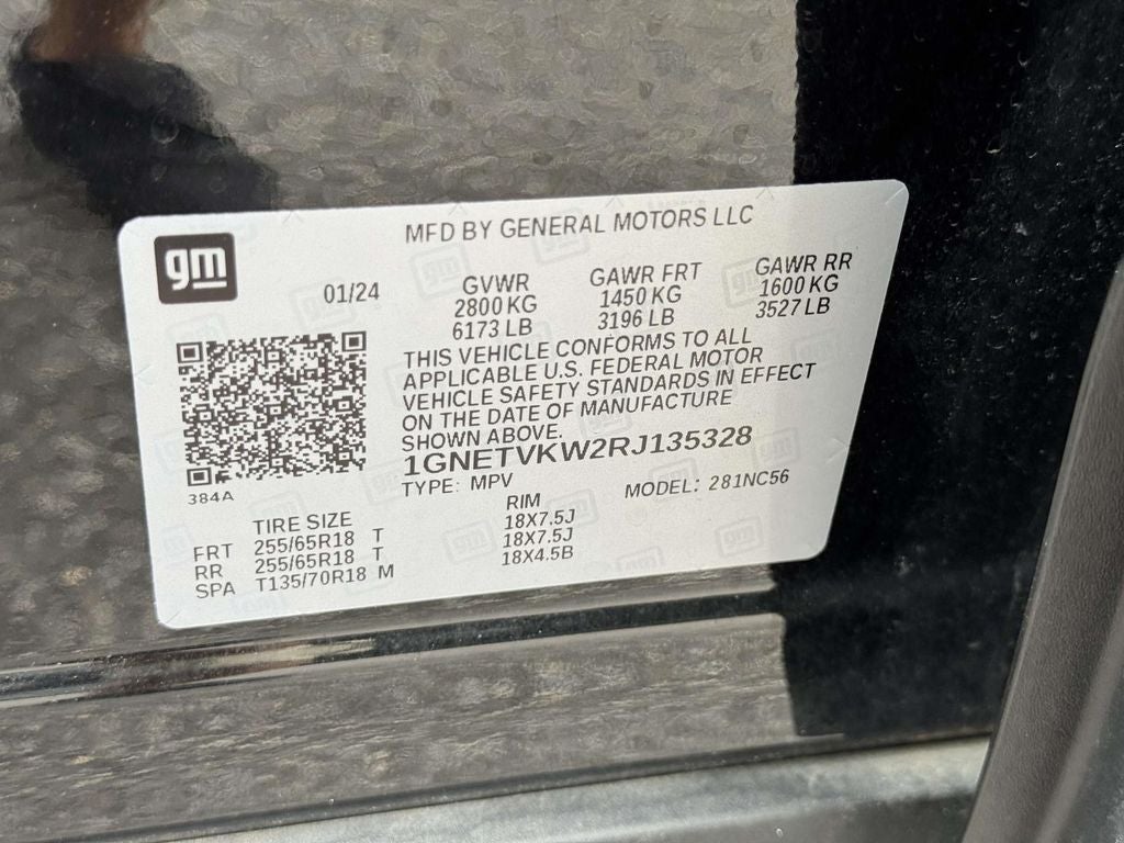 2024 Chevrolet Traverse Limited LT Cloth