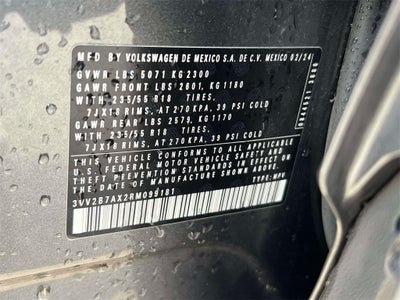 2024 Volkswagen Tiguan 2.0T SE