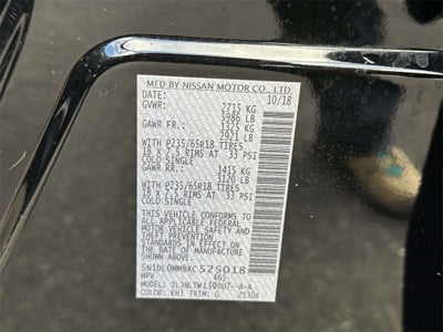 2019 INFINITI QX60 LUXE AWD