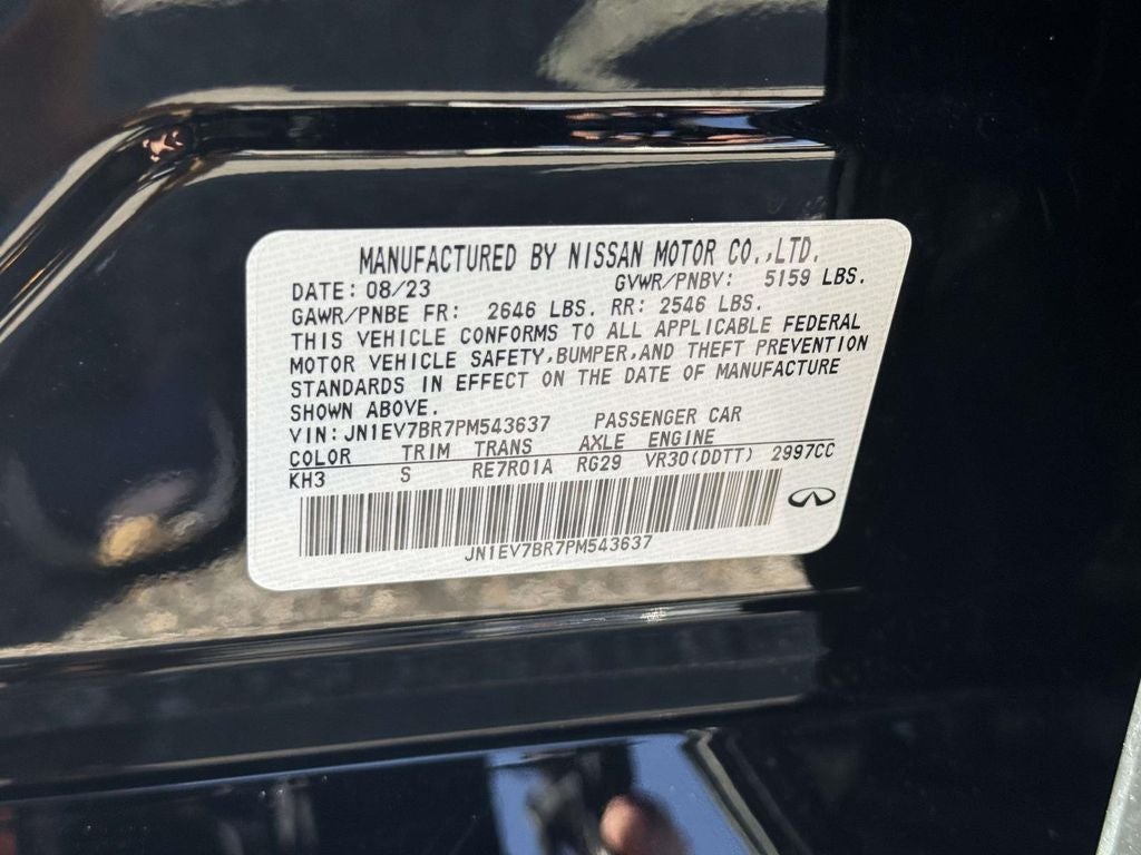 2023 INFINITI Q50 LUXE AWD