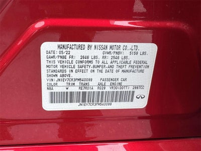 2023 INFINITI Q50 SENSORY AWD