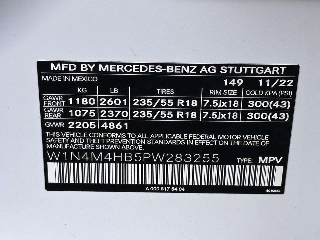 2023 Mercedes-Benz GLB GLB 250 4MATIC®