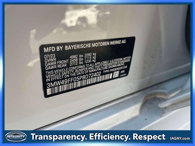 2023 BMW 3 Series M340i xDrive