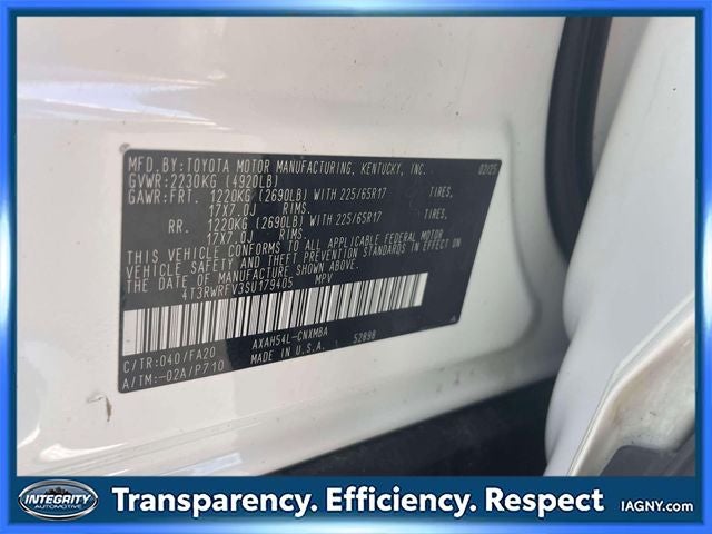 2025 Toyota RAV4 Hybrid XLE