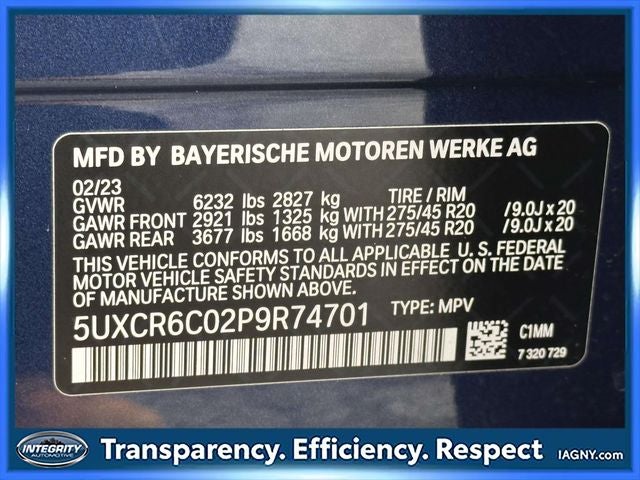 2023 BMW X5 xDrive40i