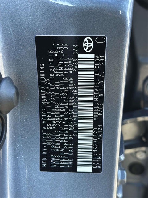 2026 Toyota Corolla LE