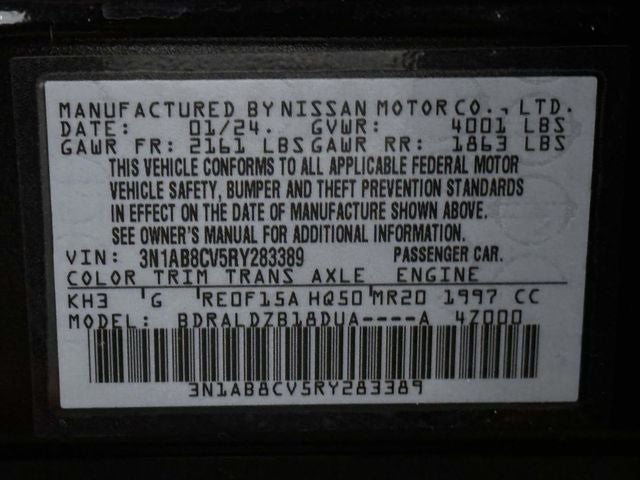 2024 Nissan Sentra SV