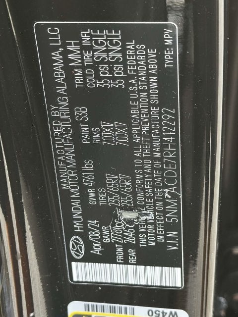 2024 Hyundai Tucson SE