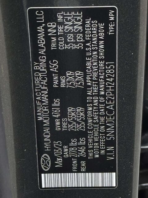 2023 Hyundai Tucson Limited