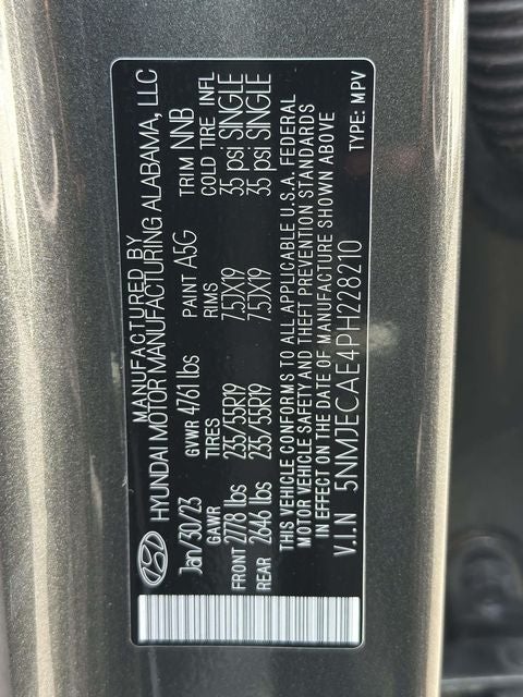 2023 Hyundai Tucson Limited