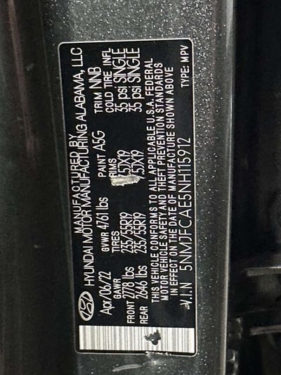 2022 Hyundai Tucson SEL