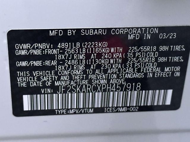 2023 Subaru Forester Touring