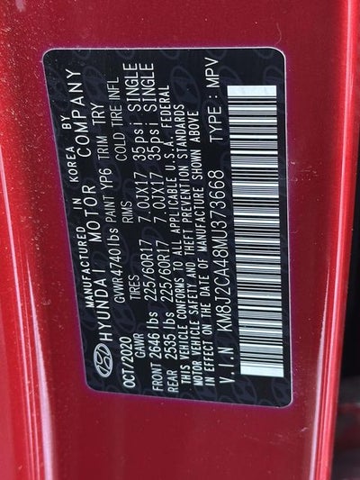 2021 Hyundai Tucson SE