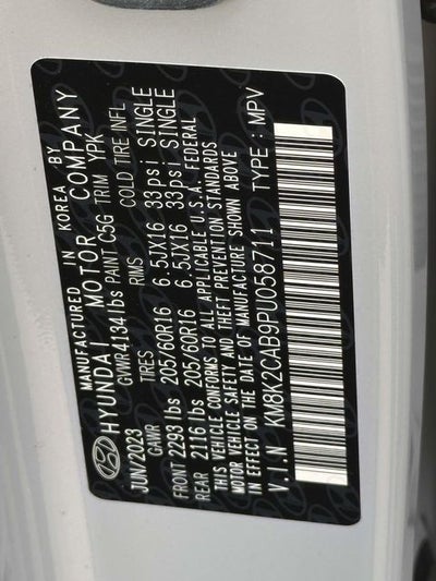 2023 Hyundai Kona SE