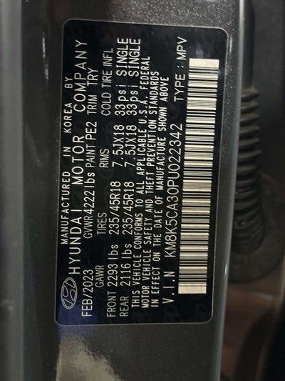 2023 Hyundai Kona Limited