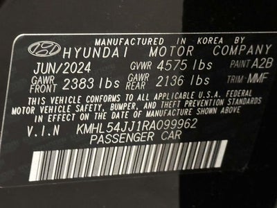 2024 Hyundai Sonata Hybrid Limited