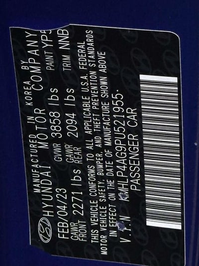 2023 Hyundai Elantra Limited