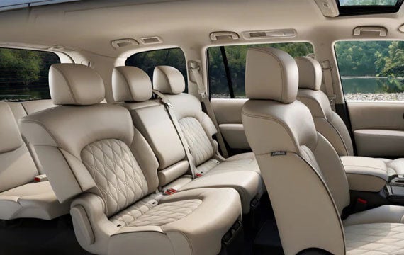2023 Nissan Armada showing 8 seats | Nissan City of Red Bank in Red Bank NJ