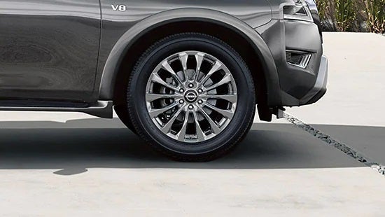 2023 Nissan Armada wheel and tire | Nissan City of Red Bank in Red Bank NJ