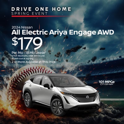The All Electric 2024 Ariya Engage AWD