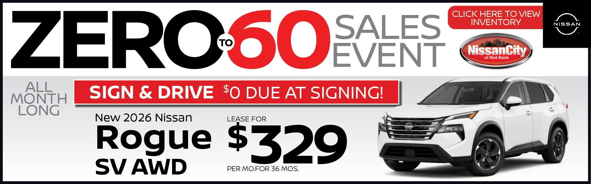 NEW 2026 Nissan Rogue SV AWD