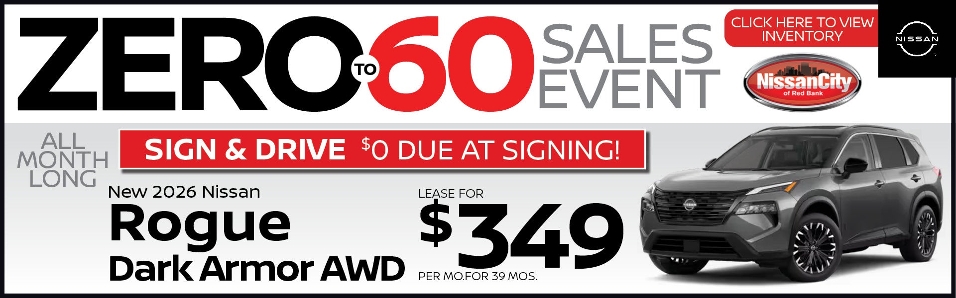 New 2026 Nissan Rogue Dark Armor AWD