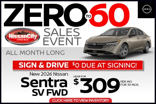 New 2026 Nissan Sentra SV FWD