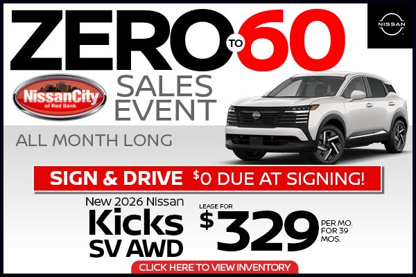 New 2026 Nissan Kicks SV AWD