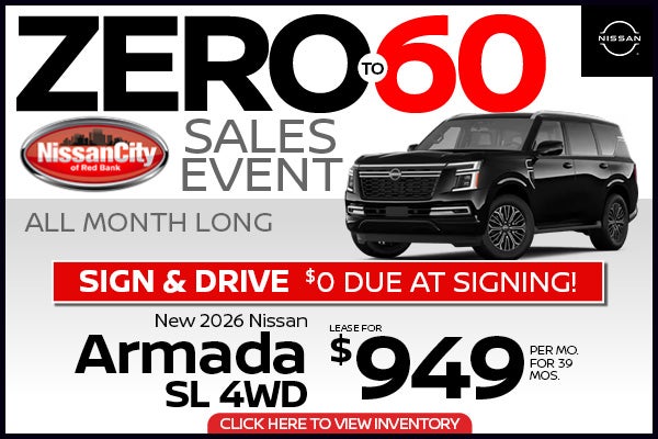 New 2026 Nissan Armada SL 4WD