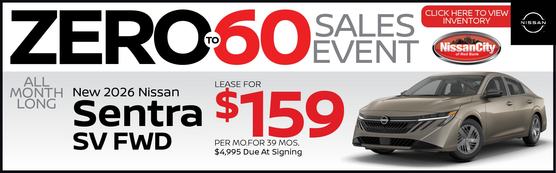 New 2026 Nissan Sentra SV FWD